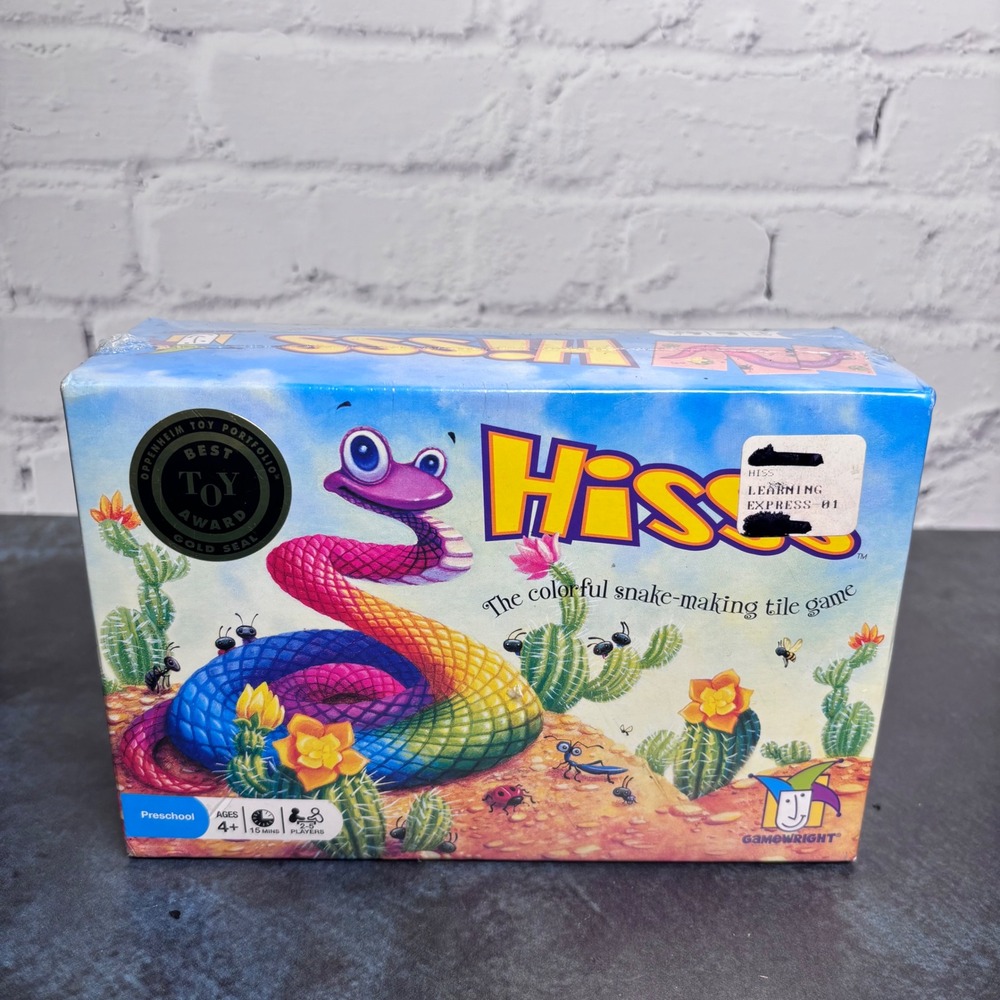 Hisss The Colorful Snake Matching Tile Game 2016 Best Toy FACTORY SEALED